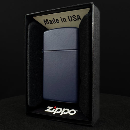 Zippo upaljač "Plavi Slim" s gravurom