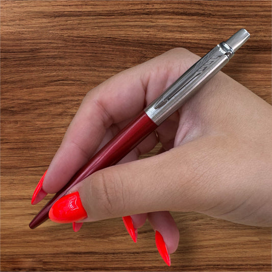 Parker Jotter Metal kemijska "Crvena" s gravurom