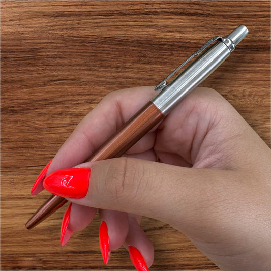 Parker Jotter Metal kemijska "Narančasta" s gravurom