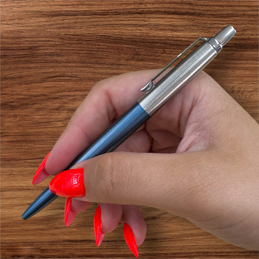 Parker Jotter Metal kemijska "Svijetlo plava" s gravurom