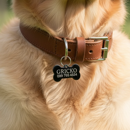 Privjesak "Kost srednja" s gravurom