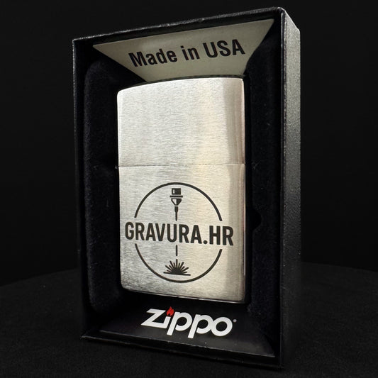 Zippo upaljač "Četkani" s gravurom