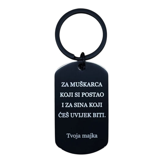 Poklon privjesak "Dog Tag" s gravurom
