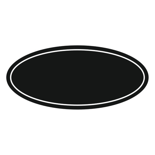 Pločica za vrata "Ovalna"