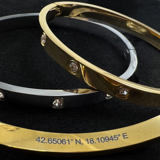 Narukvica "Bangle" s gravurom