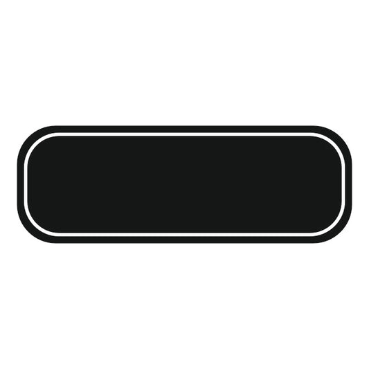 Pločica za vrata "Zaobljena"