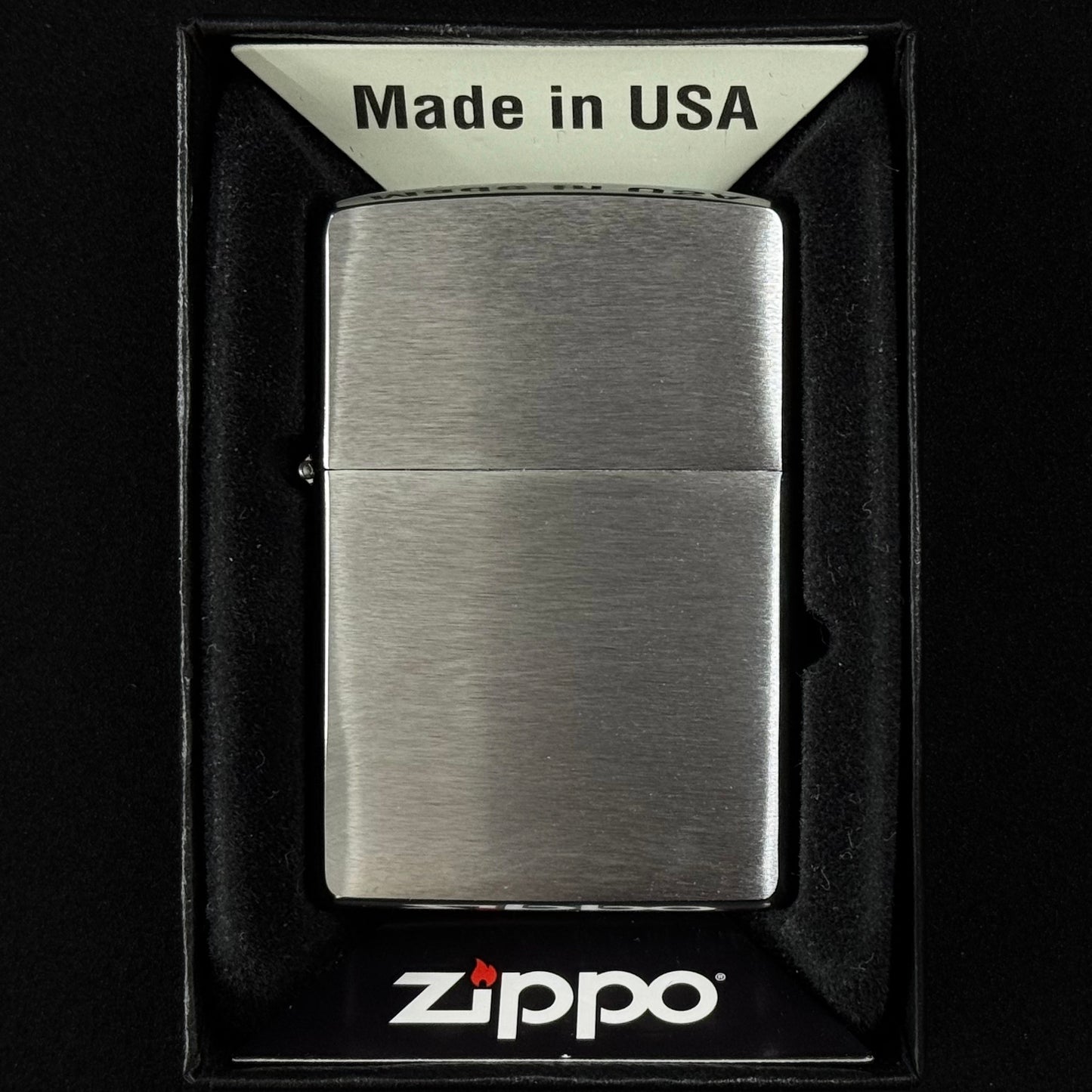Zippo upaljač "Četkani" s gravurom