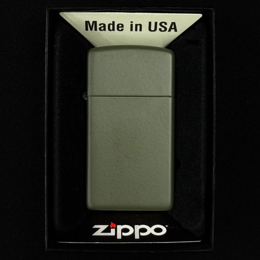 Zippo upaljač "Zeleni Slim" s gravurom