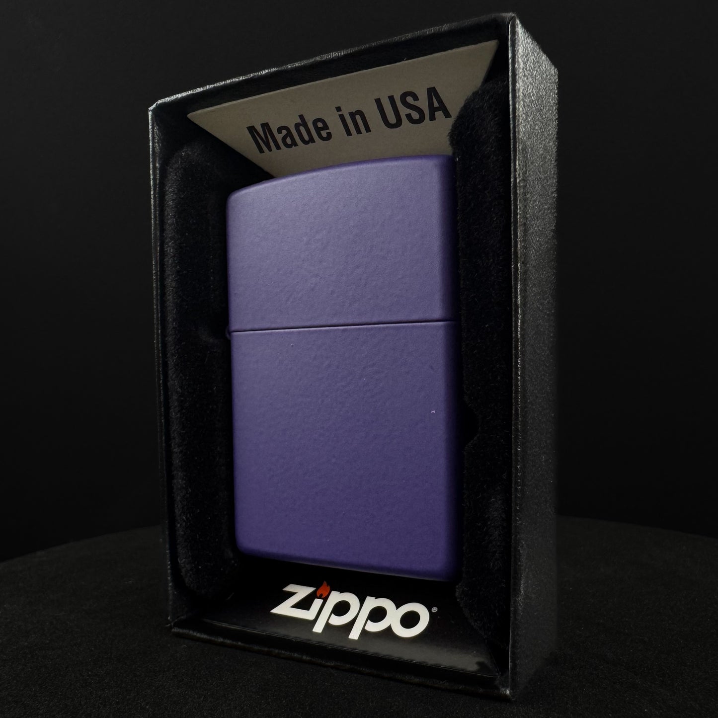 Zippo upaljač "Ljubičasti" s gravurom