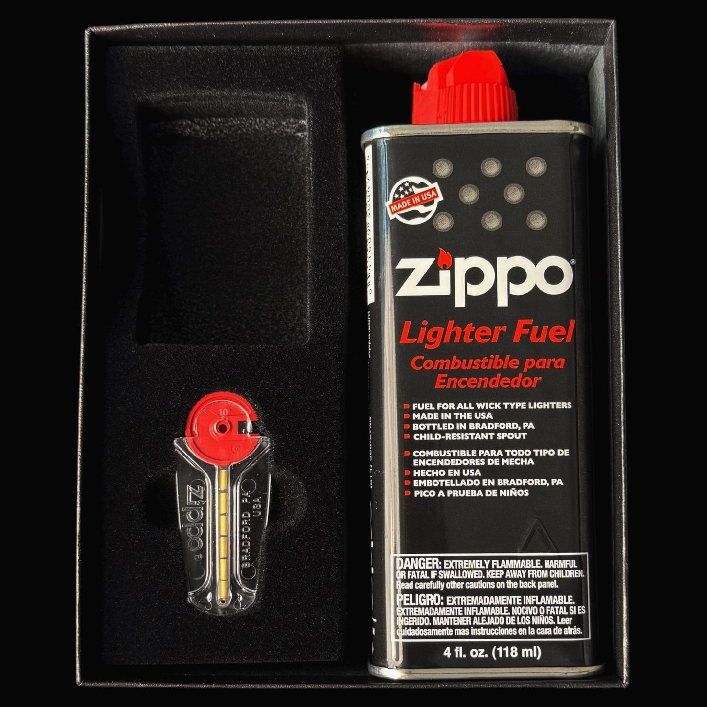 Zippo "Poklon set" (benzin+kremen)