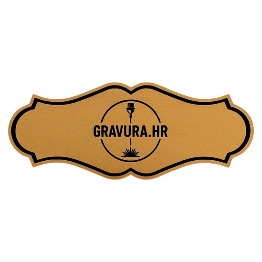 Pločica za vrata "Dekor"