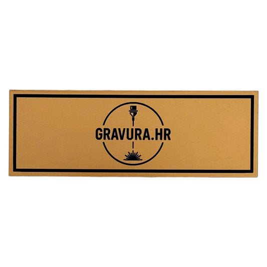 Pločica za vrata "Pravokutna"